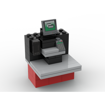 LEGO BHV Winkelinrichting: Zelfscan kassa_1